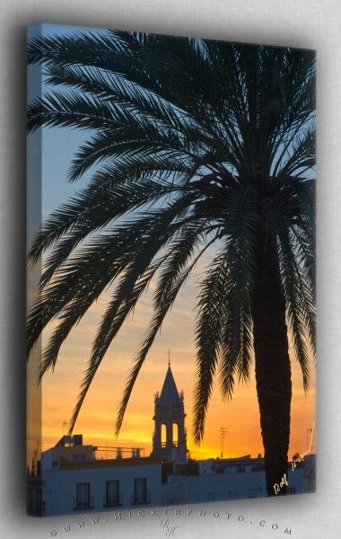 Photo: 
Sunset in Sevilla Spain Canvas Fine Art Photo