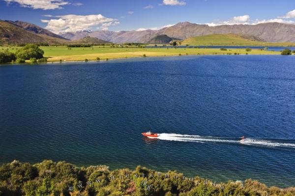 Photo: 
Water Skiing Lake Wanaka