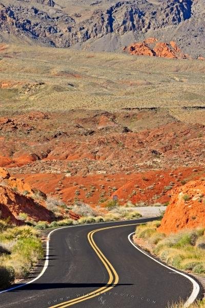 Photo: 
Winding Road Valley of Fire