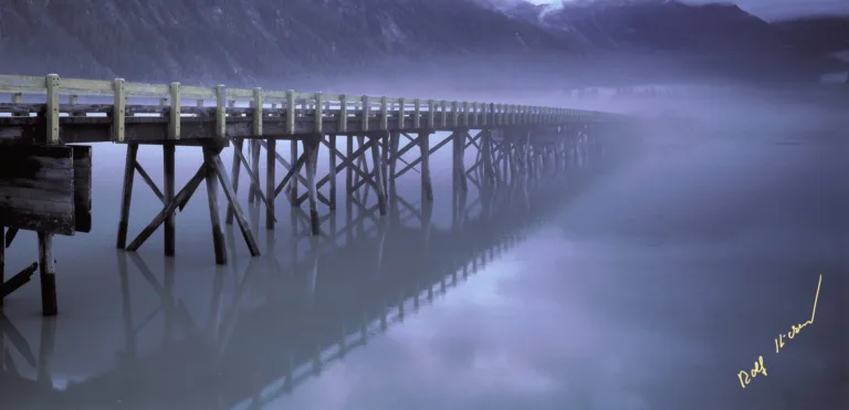 Endless Bridge Ending in Fog