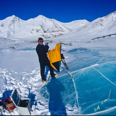 Rolf Hicker in the Arctic